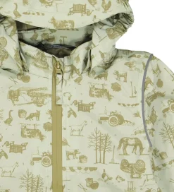 Sommerjakker|Mikk-Line Sommerjakke - Desert Sage m. Bondegård