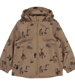 Sommerjakker|Mikk-Line Sommerjakke - Kelp m. Skovens Dyr