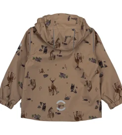 Sommerjakker|Mikk-Line Sommerjakke - Kelp m. Skovens Dyr