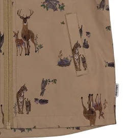 Sommerjakker|Mikk-Line Sommerjakke - Kelp m. Skovens Dyr