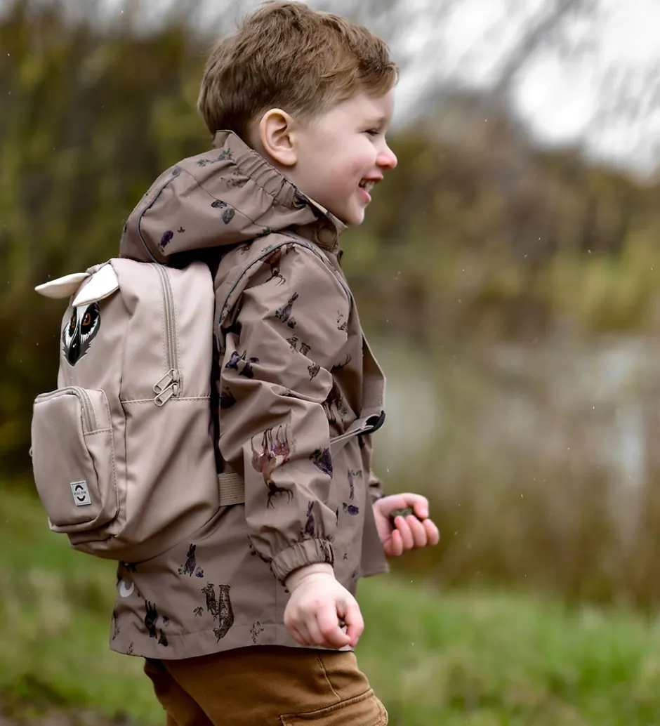 Sommerjakker|Mikk-Line Sommerjakke - Kelp m. Skovens Dyr