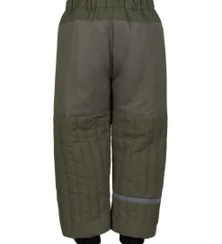 Termotøj|Mikk-Line Termobukser - Duvet - Coated - Dusty Olive