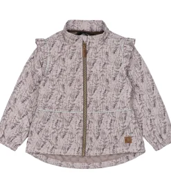 Termotøj|Mikk-Line Termotøj - Cloud Gray m. Blomster/Flæser