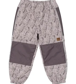 Termotøj|Mikk-Line Termotøj - Cloud Gray m. Blomster/Flæser