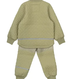 Termotøj|Mikk-Line Termotøj - Duvet - Coated - Gray Green