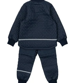 Termotøj|Mikk-Line Termotøj - Duvet - Coated - Blue Nights