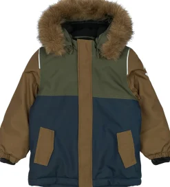 Vinterjakker|Mikk-Line Vinterjakke - Olive Night/Navy