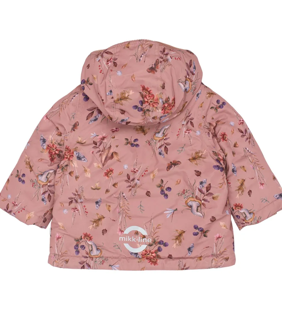 Vinterjakker|Mikk-Line Vinterjakke - Recycled - Burlwood m. Print