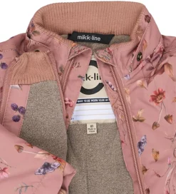 Vinterjakker|Mikk-Line Vinterjakke - Recycled - Burlwood m. Print