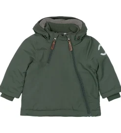 Vinterjakker|Mikk-Line Vinterjakke - Solid - Thyme