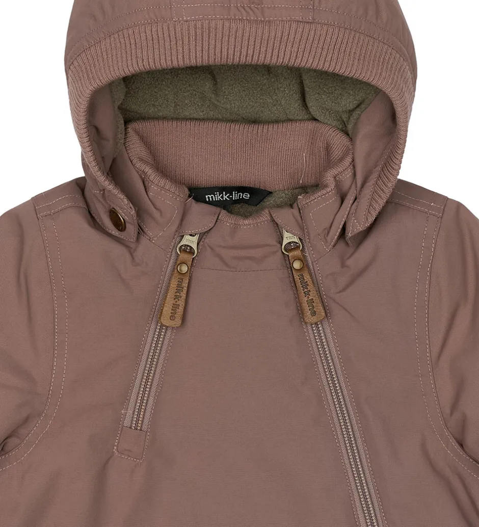 Vinterjakker|Mikk-Line Vinterjakke - Solid - Twilight Mauve