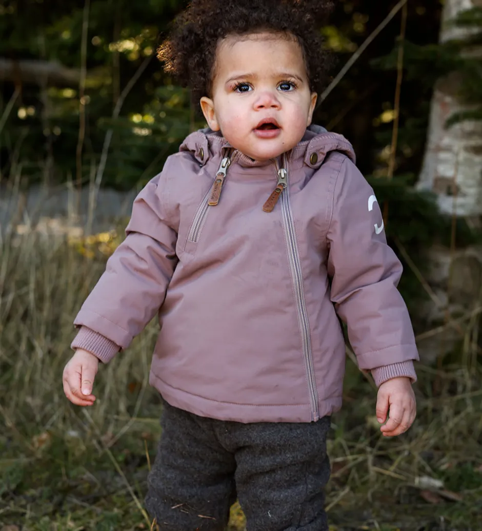 Vinterjakker|Mikk-Line Vinterjakke - Solid - Twilight Mauve