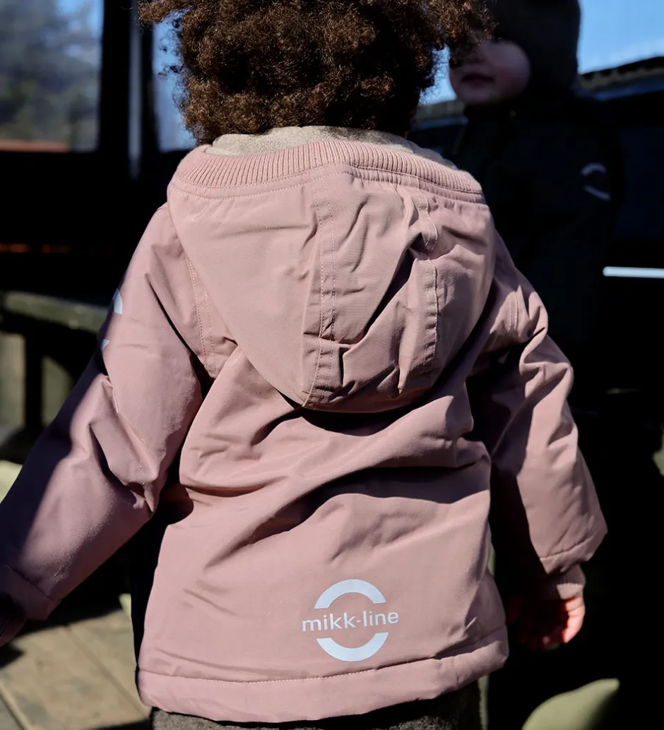 Vinterjakker|Mikk-Line Vinterjakke - Solid - Twilight Mauve