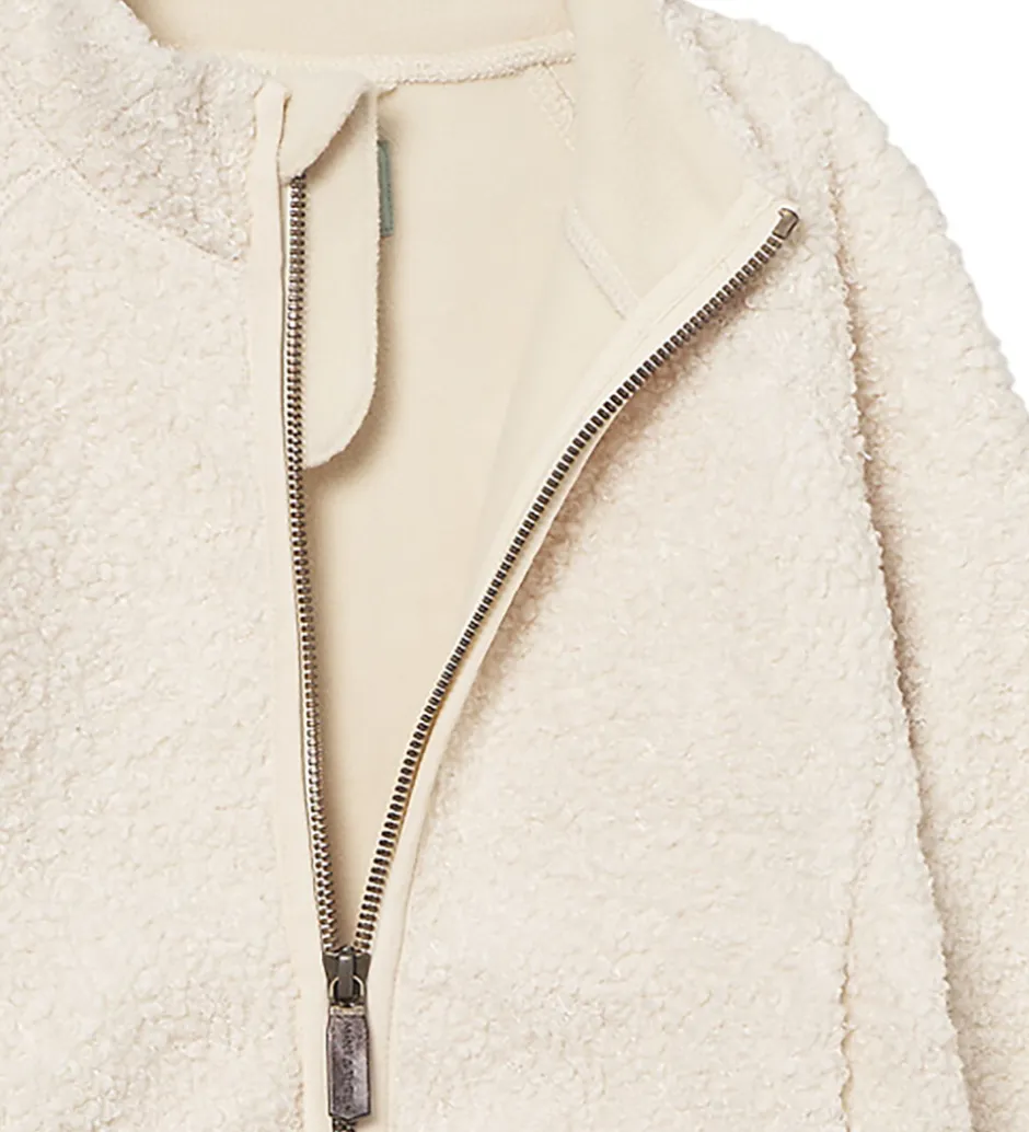 Fleece|Mini A Ture Fleecejakke - MatCedric - Angora Cream