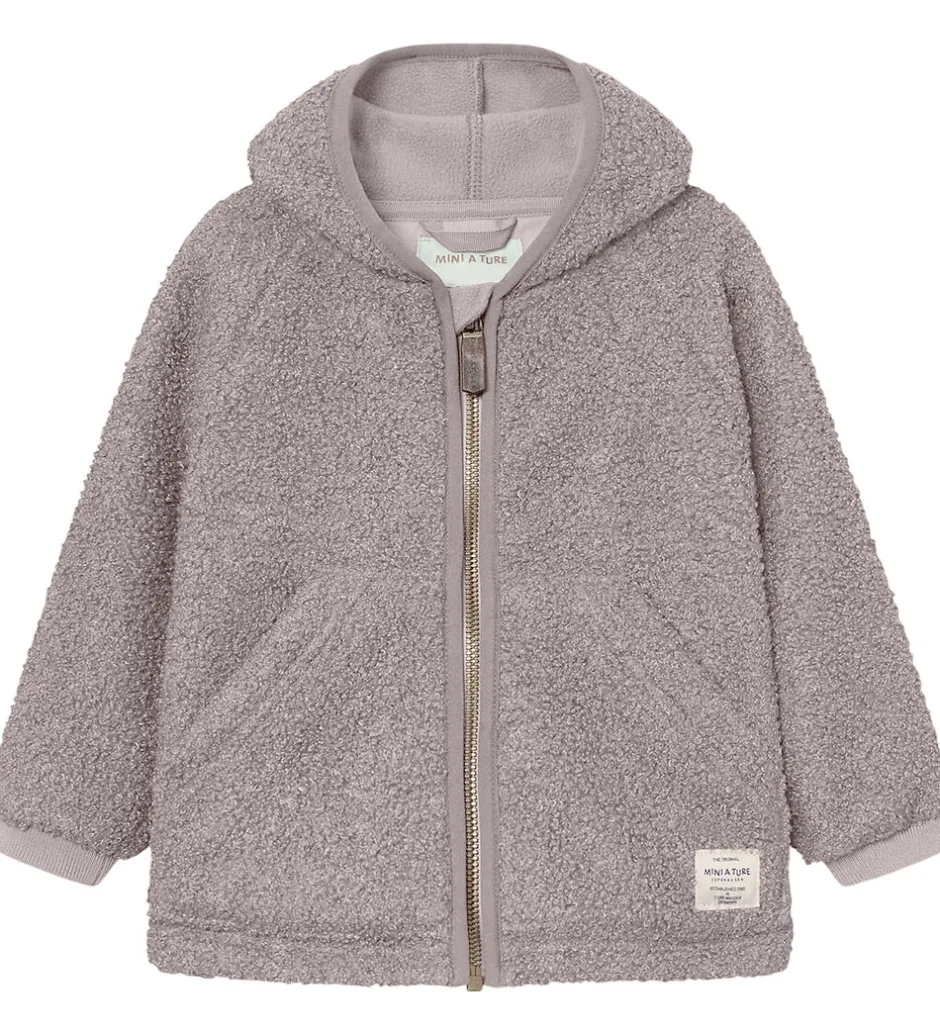 Fleece|Mini A Ture Fleecejakke - MatLiff - Zinc Purple