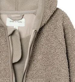 Fleece|Mini A Ture Fleecejakke - MatLiff - Grey Brown