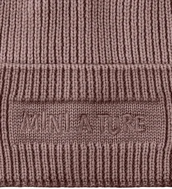 Huer Og Hatte|Mini A Ture Hue - Uld - MatBoje - Peppercorn Plum