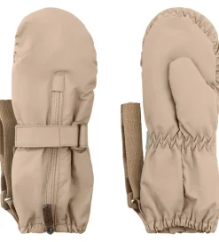 Handsker Og Luffer|Mini A Ture Luffer - MatCesar Fleece - Savannah Tan m. Lynlås