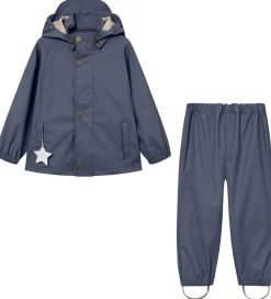Regntøj|Mini A Ture Regntøj - PU - MatReinar - Ombre Blue