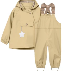 Regntøj|Mini A Ture Regntøj m. Seler - PU - MatWainis - Boulder Sand