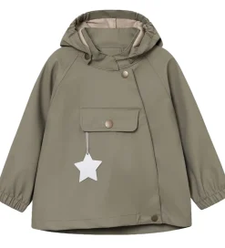 Regntøj|Mini A Ture Regntøj m. Seler - PU - MatWainis - Vert