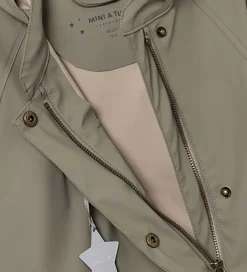 Regntøj|Mini A Ture Regntøj m. Seler - PU - MatWainis - Vert