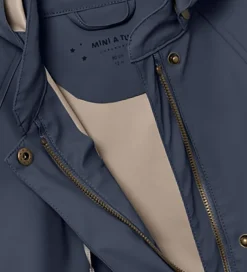 Regntøj|Mini A Ture Regntøj m. Seler - PU - MatWainis - Ombre Blue