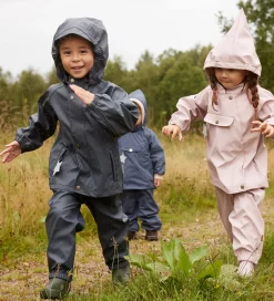 Regntøj|Mini A Ture Regntøj m. Seler - PU - MatWainis - Ombre Blue