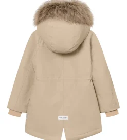 Vinterjakker|Mini A Ture Vinterjakke - MatVikania Fleece/Fur - Savannah Tan