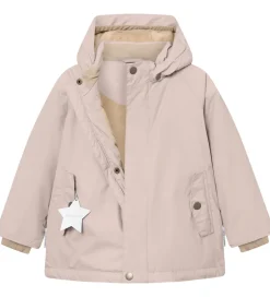 Vinterjakker|Mini A Ture Vinterjakke - MatWally Fleece - Cloudy Rose