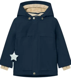 Vinterjakker|Mini A Ture Vinterjakke - MatWaldo Fleece - Outer space
