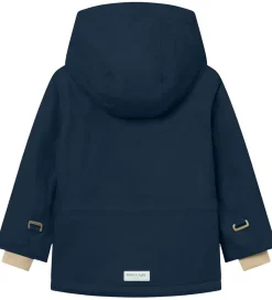 Vinterjakker|Mini A Ture Vinterjakke - MatWaldo Fleece - Outer space