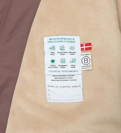 Vinterjakker|Mini A Ture Vinterjakke - MatWang Fleece - Peppercorn plum