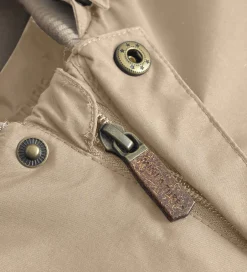 Vinterjakker|Mini A Ture Vinterjakke - Matwally Fleece - Savannah Tan