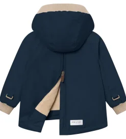 Vinterjakker|Mini A Ture Vinterjakke - MatBaby Wen Fleece Anorak - Outer Spac