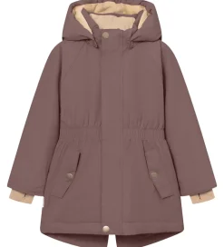 Vinterjakker|Mini A Ture Vinterjakke - MatVikania Fleece - Peppercorn Plum