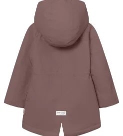 Vinterjakker|Mini A Ture Vinterjakke - MatVikania Fleece - Peppercorn Plum