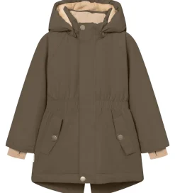 Vinterjakker|Mini A Ture Vinterjakke - MatVikania Fleece - Tarmac Green