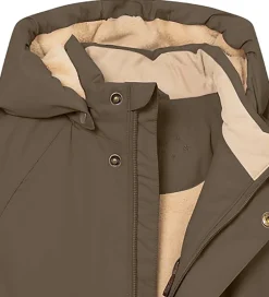 Vinterjakker|Mini A Ture Vinterjakke - MatVikania Fleece - Tarmac Green