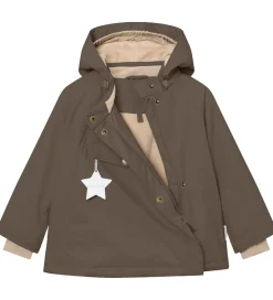 Vinterjakker|Mini A Ture Vinterjakke - MatWang Fleece - Tarmac green