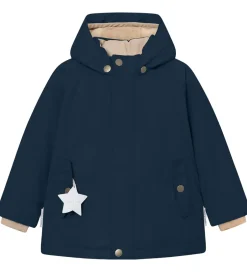 Vinterjakker|Mini A Ture Vinterjakke - MatWally Fleece - Outer Space