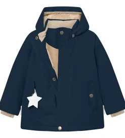Vinterjakker|Mini A Ture Vinterjakke - MatWally Fleece - Outer Space