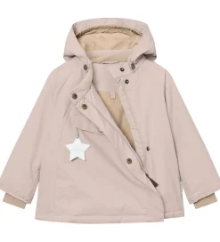 Vinterjakker|Mini A Ture Vinterjakke - MatWang Fleece - Cloudy Rose