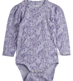 Bodyer|Mini Rodini Body l/æ - Leopard - AOP - Purple