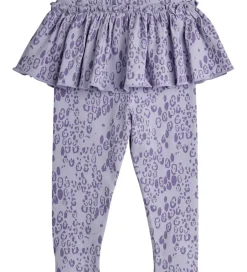 Leggings|Mini Rodini Leggings - Leopard - AOP - Purple