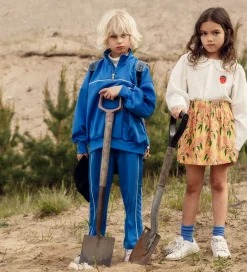 Skjorter|Mini Rodini Skjorte - Strawberry Schiffli - Hvid