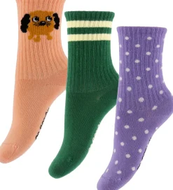 Strømper|Mini Rodini Strømper - 3-pak - Doggie - Multi