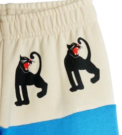 Bukser Og Jeans|Mini Rodini Sweatpants - Panther - Blå