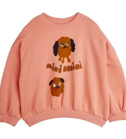 Sweatshirts|Mini Rodini Sweatshirt - Doggies - Pink