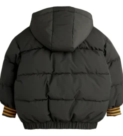 Vinterjakker|Mini Rodini Vinterjakke - Ritzratz Patch Puffer - Sort